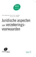 Juridische aspecten van verzekeringsvoorwaarden (Paperback)