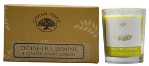Green Tree Geurkaars delightful jasmine votive