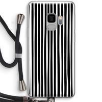 Stripes: Samsung Galaxy S9 Transparant Hoesje met koord