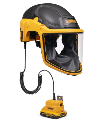 DEWALT DXPGH2SB21 Luchtzuiverend beademingsapparaat met vizier P3 18 V 2.0 Ah - DXPGH2SB21