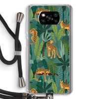Luipaard 2: Xiaomi Poco X3 NFC Transparant Hoesje met koord