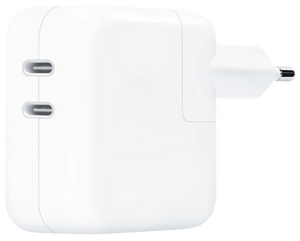 Apple Lichtnetadapter van 35 W met twee USB‑C-poorten