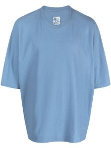 Homme Plissé Issey Miyake t-shirt Release-T1 en coton - Bleu