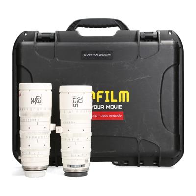 DZOFilm DZOFilm Catta 35-80 + 70-135 Wit E-mount