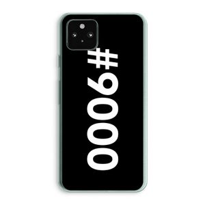#9000: Google Pixel 5a 5G Transparant Hoesje
