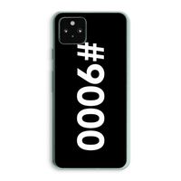 #9000: Google Pixel 5a 5G Transparant Hoesje