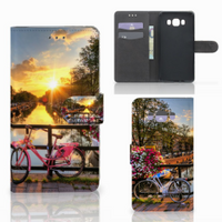 Samsung Galaxy J7 2016 Flip Cover Amsterdamse Grachten - thumbnail