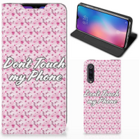 Xiaomi Mi 9 Design Case Flowers Pink DTMP - thumbnail