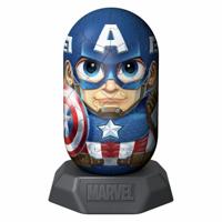 Ravensburger 3d puzzel hylkies marvel captain america - 54st.