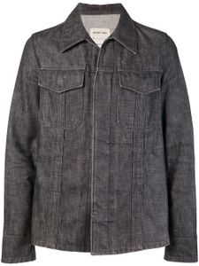 Helmut Lang Pre-Owned raw denim slim jacket - Gris