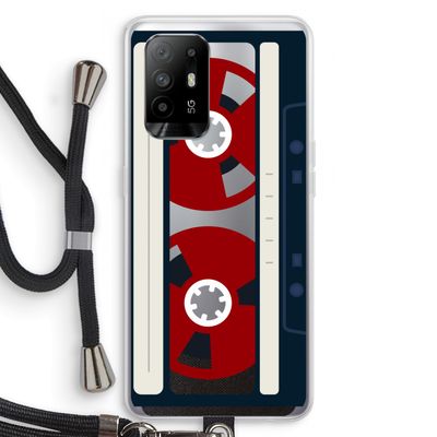 Here's your tape: Oppo A94 5G Transparant Hoesje met koord