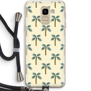 Paradise: Samsung Galaxy J6 (2018) Transparant Hoesje met koord