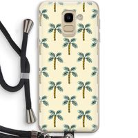 Paradise: Samsung Galaxy J6 (2018) Transparant Hoesje met koord
