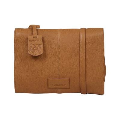 Burkely Soft Skylar Double pocket flap crossbody bag-Cognac