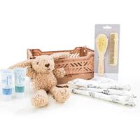 'Geboorte Cadeaupakket 'Bunny' in Kratje' kopen? | FOR YOU GIFTS