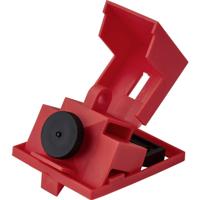 Sygonix SY-6872538 Vergrendeling 59.4 mm Rood Leistungsschalter Klemme 41x15mm