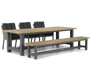 Garden Collections Oxbow/San Francisco 260 cm dining tuinset 5-delig