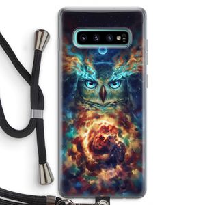 Aurowla: Samsung Galaxy S10 Plus Transparant Hoesje met koord