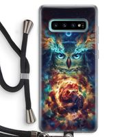 Aurowla: Samsung Galaxy S10 Plus Transparant Hoesje met koord