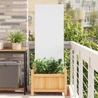Tuin decoratief paneel Wit 50 x 140 cm Koudgewalst staal Tuin decoratief paneel Wit 50 x 140 cm Koudgewalst staal