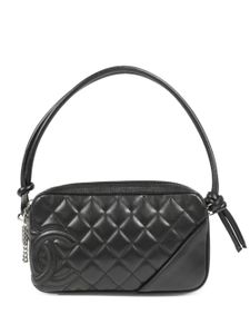 CHANEL Pre-Owned sac à main Cambon Line (2003) - Noir