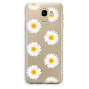 Margrietjes: Samsung Galaxy J6 (2018) Transparant Hoesje