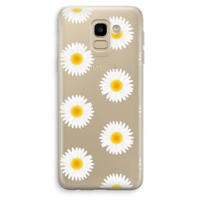 Margrietjes: Samsung Galaxy J6 (2018) Transparant Hoesje