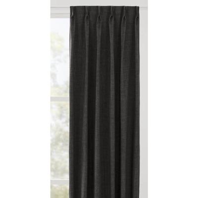 Leen Bakker - Gordijnstof Thom - Antraciet - Polyester - Grijs - B150 Cm
