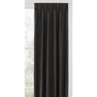 Leen Bakker - Gordijnstof Thom - Antraciet - Polyester - Grijs - B150 Cm