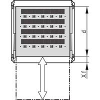 nVent SCHROFF 27230108 19 inch Schap voor patchkast Grijs
