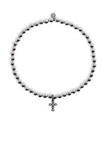 Sydney Evan bracelet en or blanc 14ct à perles - Argent - thumbnail