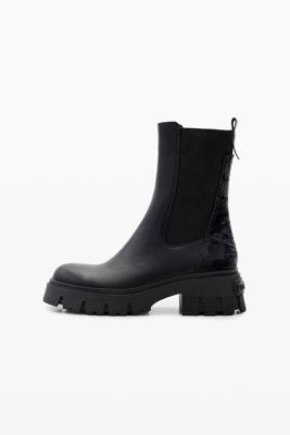 Chelsea tracklaars met stretchstof - BLACK - 41