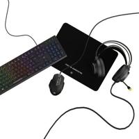 4-in-1 RGB-gamingpakket - MOBILITEIT - Aquila - Toetsenbord + Headset + Muis + Mat - thumbnail