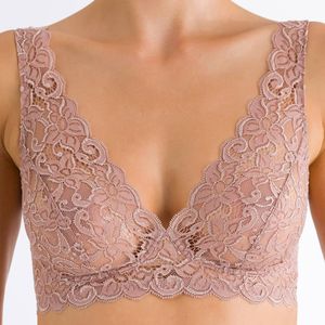 HANRO lingerie BH's Moments Bralette BH bruin 071465