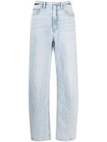 Alexander Wang jean droit à découpes - Bleu