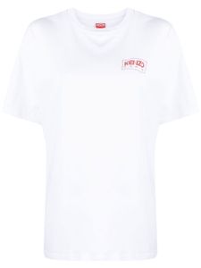 Kenzo t-shirt oversize à logo imprimé - Blanc