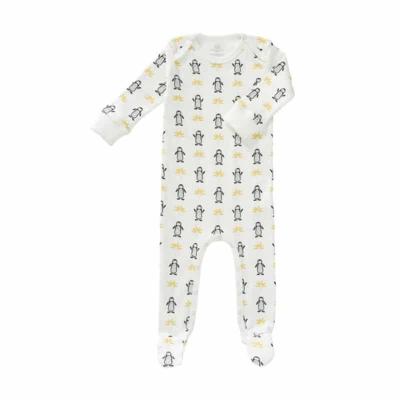 Fresk pyjama met voetjes Pinguin-6-12 mnd