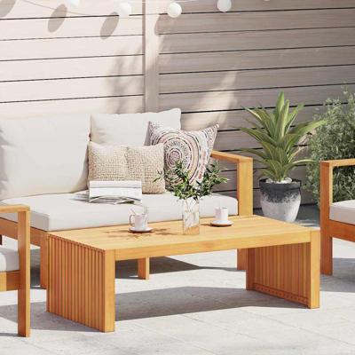Salontafel Bruin 110 x 55 x 35 cm Massief acaciahout