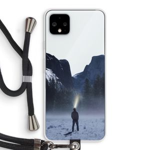 Wanderlust: Pixel 4 XL Transparant Hoesje met koord