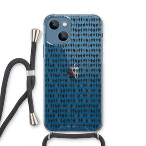 Crazy shapes: iPhone 13 mini Transparant Hoesje met koord