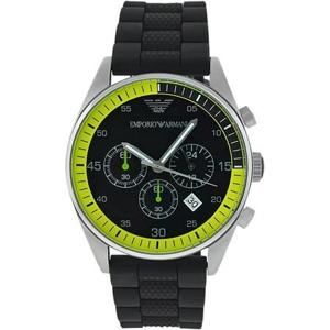Emporio Armani RVS Inoxideerbaar Zwart Unisex AR5865