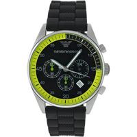 Emporio Armani RVS Inoxideerbaar Zwart Unisex AR5865