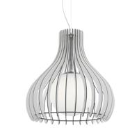 Eglo HanglampTindori 50cm wit hout - 96211