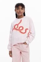 Logo sweatshirt met lus - RED - 9/10