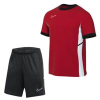 Nike Academy 25 Trainingsset Rood Zwart Wit