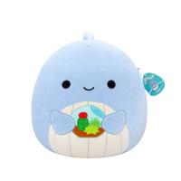 Squishmallows Samir walvis knuffel - Blauw