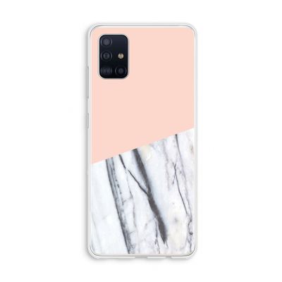 A touch of peach: Galaxy A51 4G Transparant Hoesje