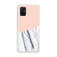 A touch of peach: Galaxy A51 4G Transparant Hoesje