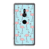 Anything Flamingoes: Sony Xperia XZ2 Transparant Hoesje