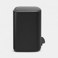 Brabantia Bo Pedaalemmer 11 + 23 L - Zwart - thumbnail